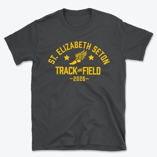 Saint Elizabeth Seton School Track and Field Basic T-Shirt