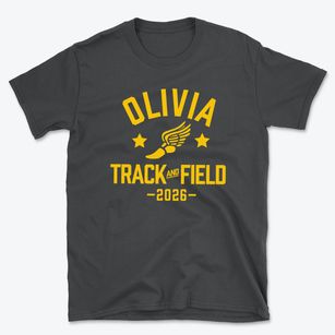 Olivia Senior High School Track and Field Basic T-Shirt