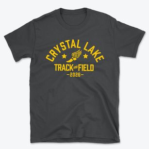 Crystal Lake Elementary School Track and Field Basic T-Shirt
