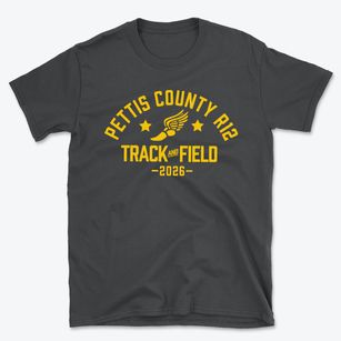 Pettis County R12 Elementary School Track and Field Basic T-Shirt