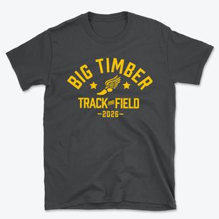 Big Timber Grade School Track and Field Basic T-Shirt