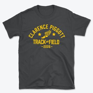Clarence Piggott Elementary School Track and Field Basic T-Shirt