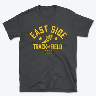 East Side High School Track and Field Basic T-Shirt