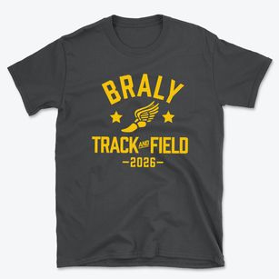 Braly Elementary School Track and Field Basic T-Shirt