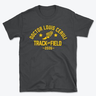 Ps 34 Doctor Louis Ceruli Track and Field Basic T-Shirt
