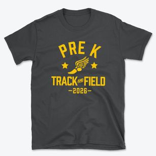 Pre Kindergarten School Track and Field Basic T-Shirt