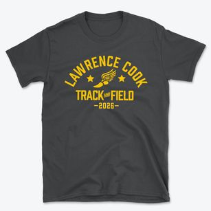 Lawrence Cook Middle School Track and Field Basic T-Shirt