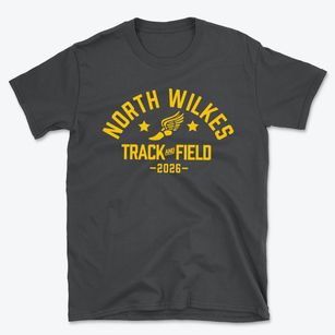 North Wilkes Middle School Track and Field Basic T-Shirt