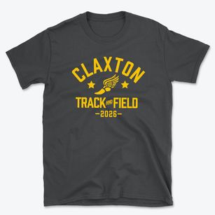 Claxton Elementary School Track and Field Basic T-Shirt