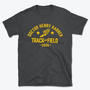 Doctor Henry Karrer Middle School Track and Field Basic T-Shirt