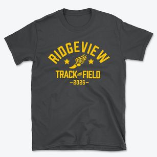 Ridgeview Elementary School Track and Field Basic T-Shirt