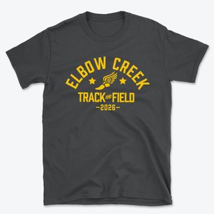 Elbow Creek Elementary School Track and Field Basic T-Shirt
