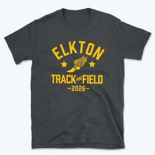 Elkton Elementary School Track and Field Basic T-Shirt