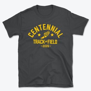 Centennial Middle School Track and Field Basic T-Shirt