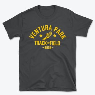Ventura Park Elementary School Track and Field Basic T-Shirt