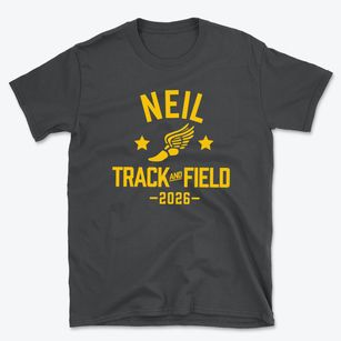 Neil Armstrong Elementary School 40 Track and Field Basic T-Shirt
