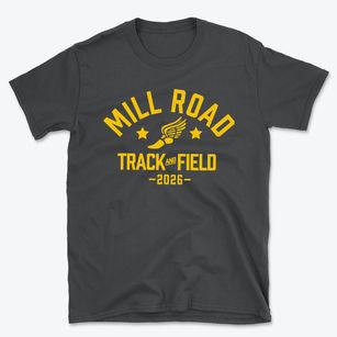Mill Road Elementary School Track and Field Basic T-Shirt