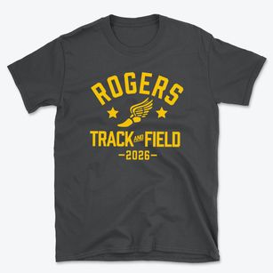 Rogers High School Track and Field Basic T-Shirt