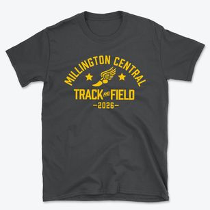 Millington Central Elementary School Track and Field Basic T-Shirt