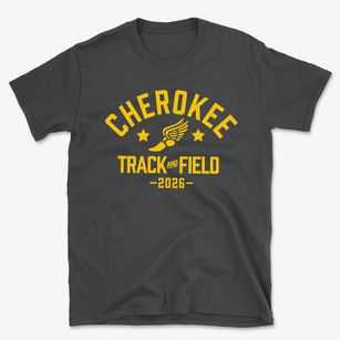 Cherokee Middle School Track and Field Basic T-Shirt