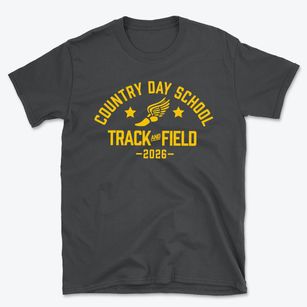 Country Day School Of Arlington Track and Field Basic T-Shirt