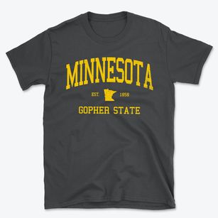  Minnesota Slogan Basic T-Shirt