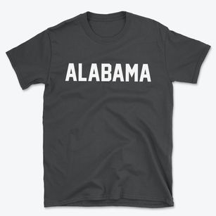  Alabama Block Letter Basic T-Shirt