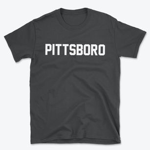 Pittsboro North Carolina Classic Block Basic T-Shirt