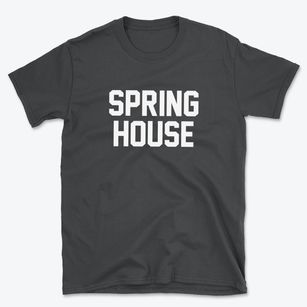 Spring House Pennsylvania Classic Block Basic T-Shirt