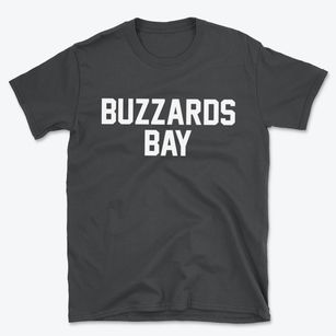 Buzzards Bay Massachusetts Classic Block Basic T-Shirt