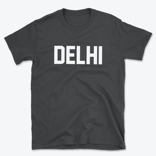 Delhi Louisiana Classic Block Basic T-Shirt