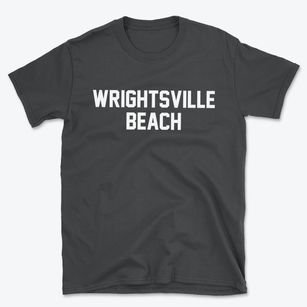 Wrightsville Beach North Carolina Classic Block Basic T-Shirt