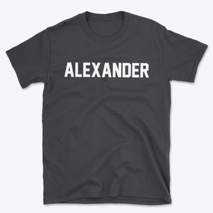 Alexander New York Classic Block Basic T-Shirt
