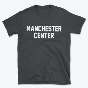Manchester Center Vermont Classic Block Basic T-Shirt