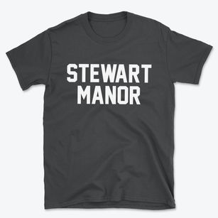 Stewart Manor New York Classic Block Basic T-Shirt