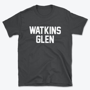 Watkins Glen New York Classic Block Basic T-Shirt
