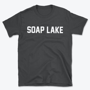 Soap Lake Washington Classic Block Basic T-Shirt