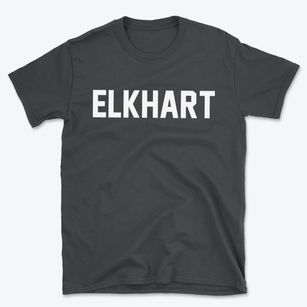 Elkhart Texas Classic Block Basic T-Shirt
