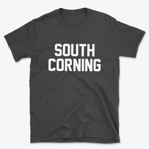South Corning New York Classic Block Basic T-Shirt