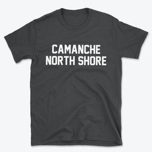Camanche North Shore California Classic Block Basic T-Shirt