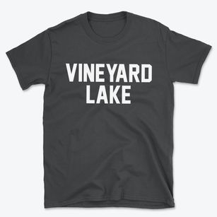 Vineyard Lake Michigan Classic Block Basic T-Shirt