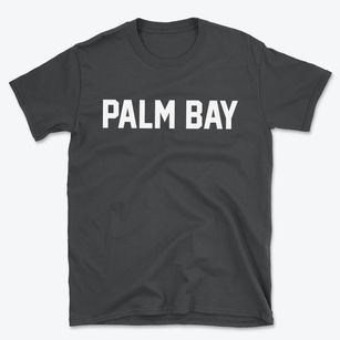 Palm Bay Florida Classic Block Basic T-Shirt