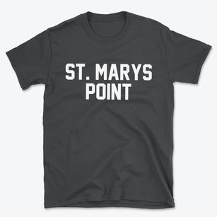 St. Marys Point Minnesota Classic Block Basic T-Shirt