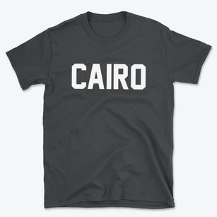 Cairo West Virginia Classic Block Basic T-Shirt