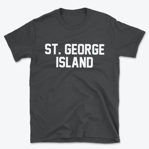 St. George Island Maryland Classic Block Basic T-Shirt