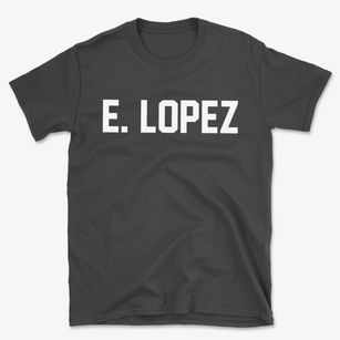 E. Lopez Texas Classic Block Basic T-Shirt