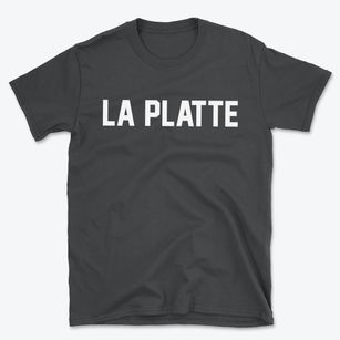 La Platte Nebraska Classic Block Basic T-Shirt