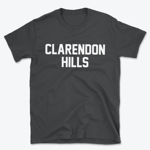 Clarendon Hills Illinois Classic Block Basic T-Shirt