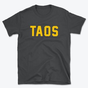 Taos New Mexico Classic Block Basic T-Shirt