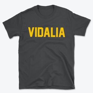 Vidalia Louisiana Classic Block Basic T-Shirt